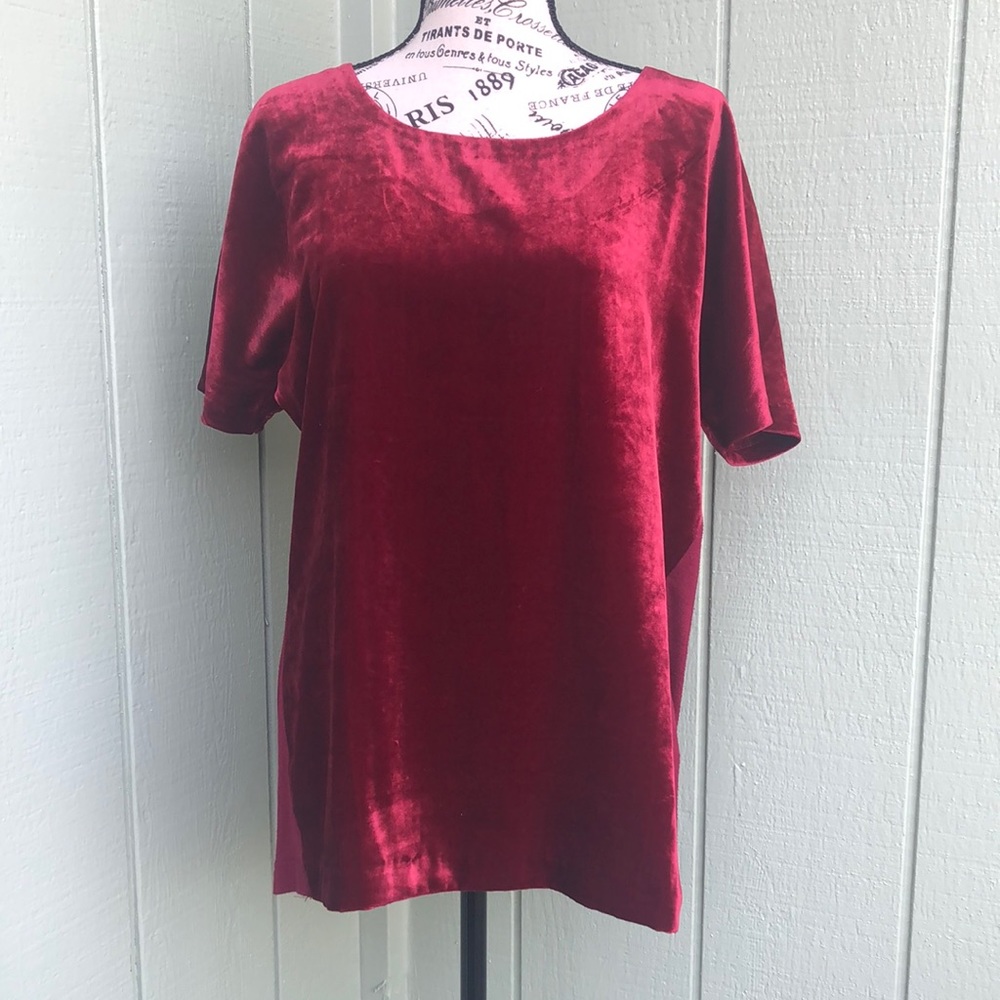 Lucky brand red velvet Size Medium.